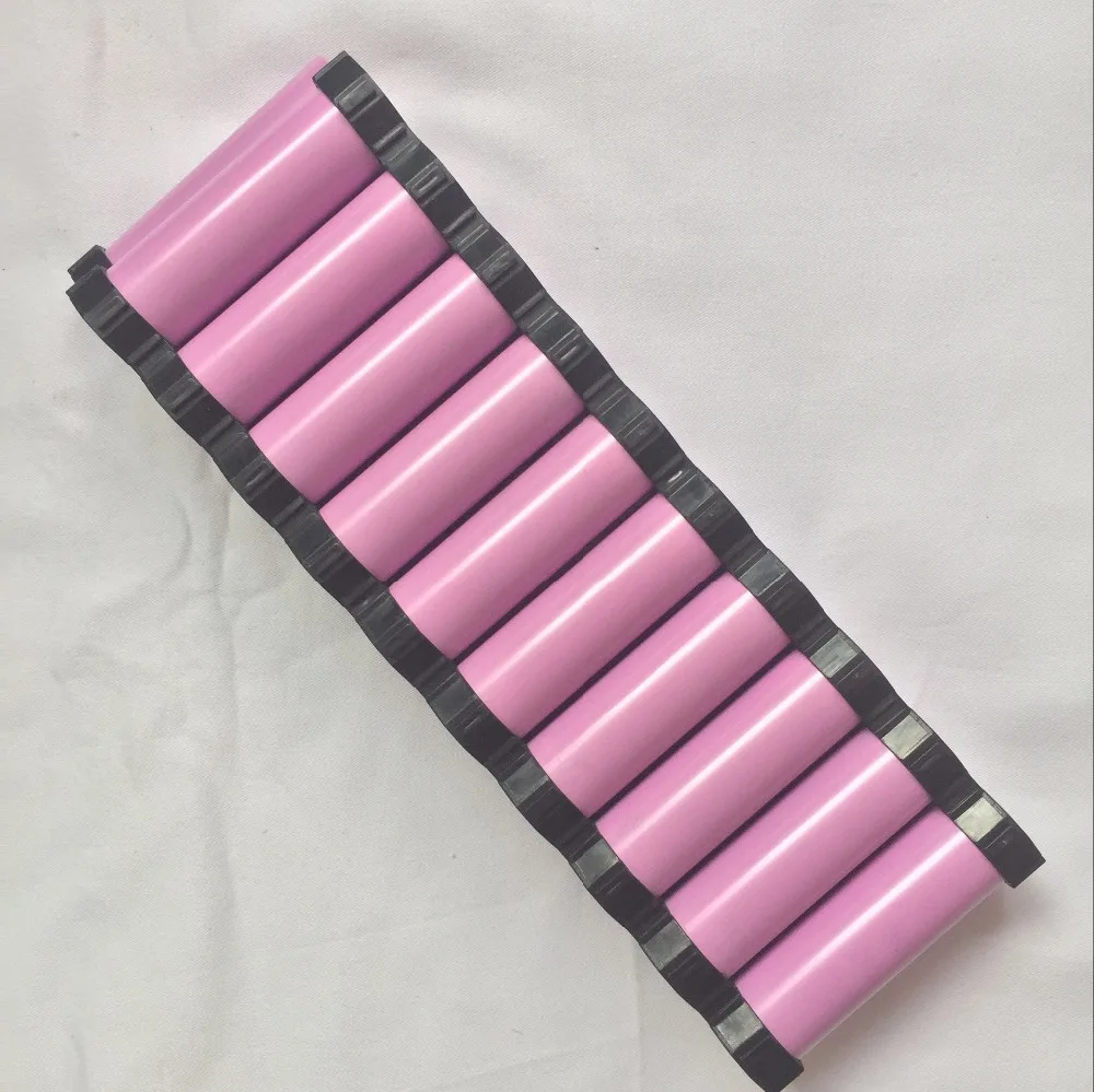 100pcs /lot 10 Series Cylindrical 18650 lithium ion battery holder for Electric Bicycle