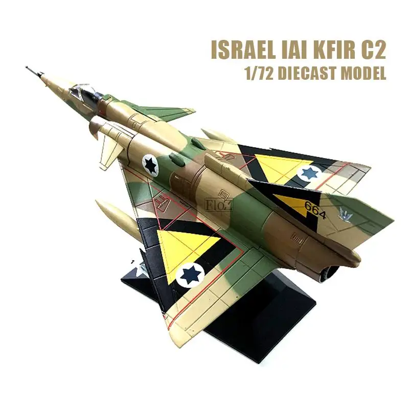 IXO ISRAEL IAI KFIR C2 1/72 литая модель самолета |