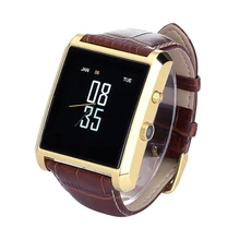 Bluetooth Smart Uhr Männlichen Sport Pedometer Schlaf-monitor Smartwatch für Android IOS Kleinpaket