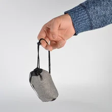 Надувная наружная Подушка Сверхлегкая дорожная подушка спинка с карманом для хранения портативная надувающая подушка для путешествий в офисе