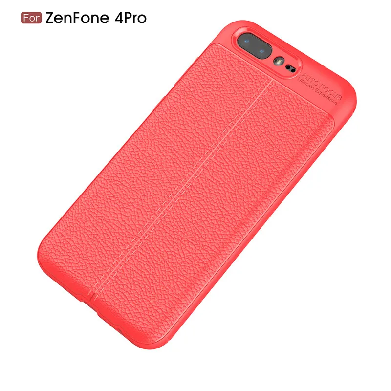 Silicone Case For ASUS ZenFone 4 Pro ZS551KL 5.5inch Case Soft TPU PU Leather Back Cover For Asus  ZenFone 4 Pro ZS551KL Case (16)