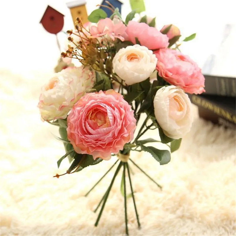 Букет из искусственных цветов асиатикула 38 см|decorative flowers|artificial flowers decorationflower