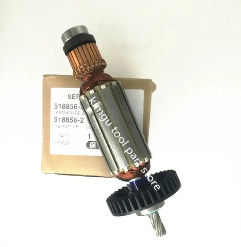 220 240 В Подлинная арматура для Makita 517414 1 518856 2 HP2051F HP2051 HP2050F HP2050 DP4011 DP4010|for makita|armature