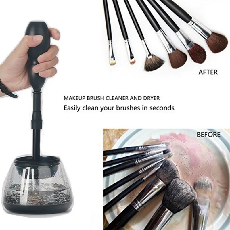 

Professional Electric Makeup Brushes Washing Cleaner Dryer Machine Automatic Brush Cleaner make up Brush Cleaning Tools