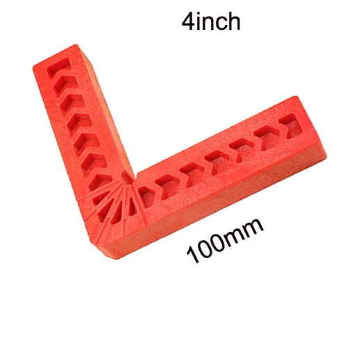 Прямоугольный разъем(под углом 90 градусов), линейка; Деревообработка Инструмент " 4" " L-Форма дополнительный локатор угловой держатель помочь позиционирования инструмент - Цвет: 4inch-100mm
