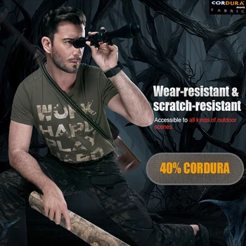 FREE SOLDIER outdoor camping tactical military men's t shirt quick dry short breathable and wear-resistant T-shirt 5