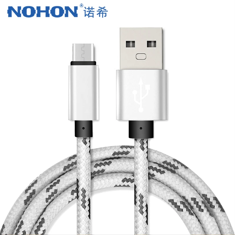 NOHON Micro USB кабель для синхронизации и зарядки для Xiaomi Redmi 4X 4A для samsung Galaxy S7 S6 для huawei Android Phone кабели для быстрой зарядки