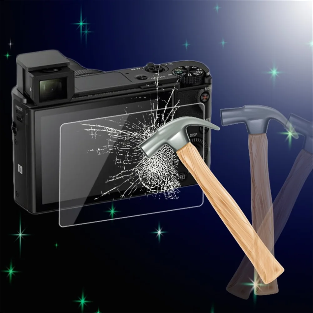 

0.5mm Camera Tempered Glass LCD Screen Panel Film Protector HD Guard Waterproof Cover For Sony RX-100 / RX-100-2 / RX-100-3 /A99