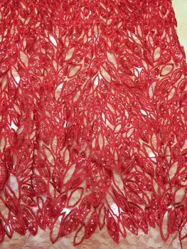 

SYJ-1169 Embroidered Nigerian Lace Fabrics Lovely French Lace Fabric For Dress