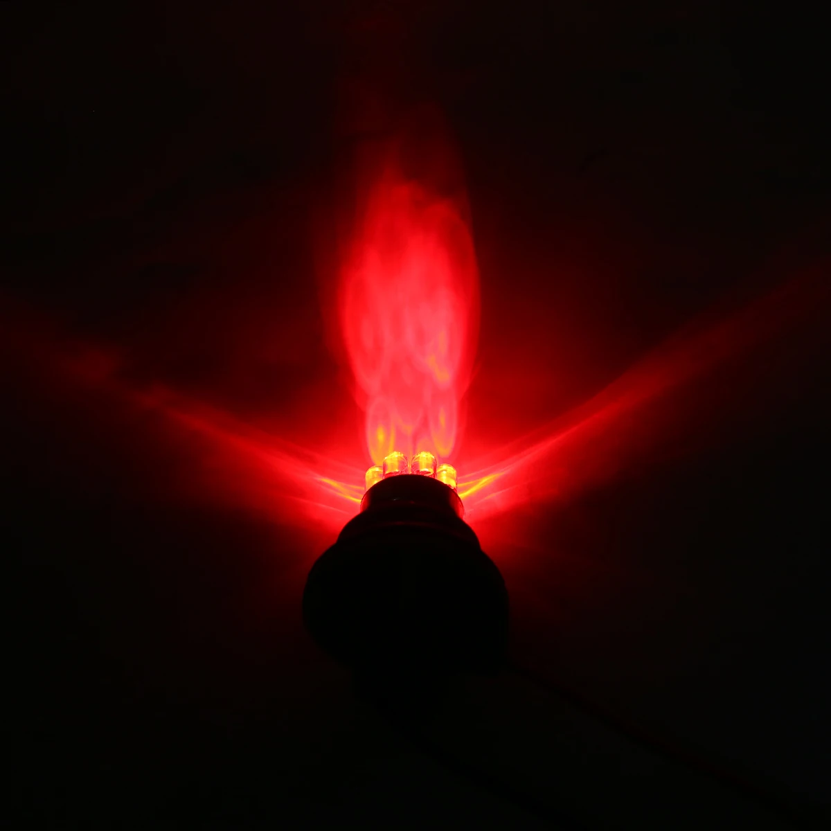 DC 12V BA15D 1157 Car Stop Brake Light 9-LEDs High Brightness Red Car Signal Lamp Taillight Bulbs