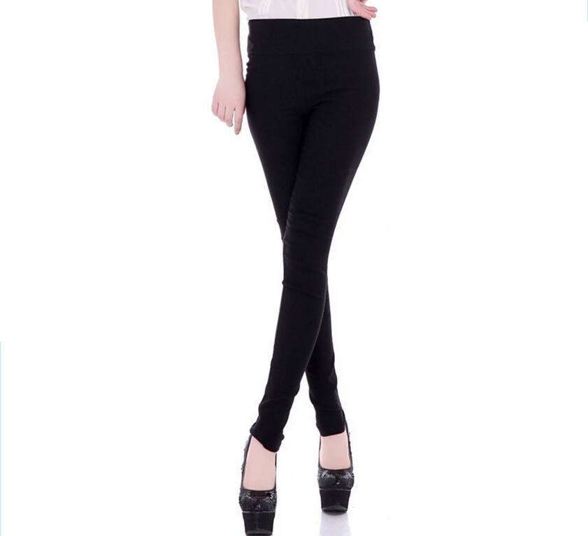 Free shipping Spring Sexy lady candy high waist pencil pants slim skinny pants women trousers leggings fashion women Leggins
