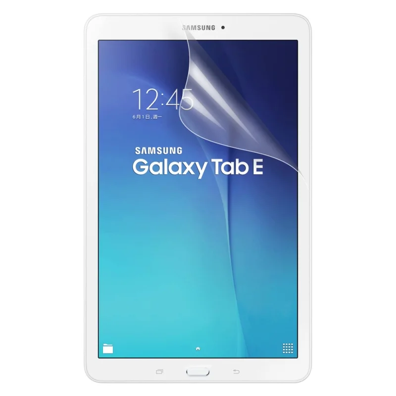 

Clear Screen Protector Film Anti-Fingerprint Soft Protective Film For Samsung Galaxy Tab E 9.6 T560/T561/T565 Tablet +dry cloth