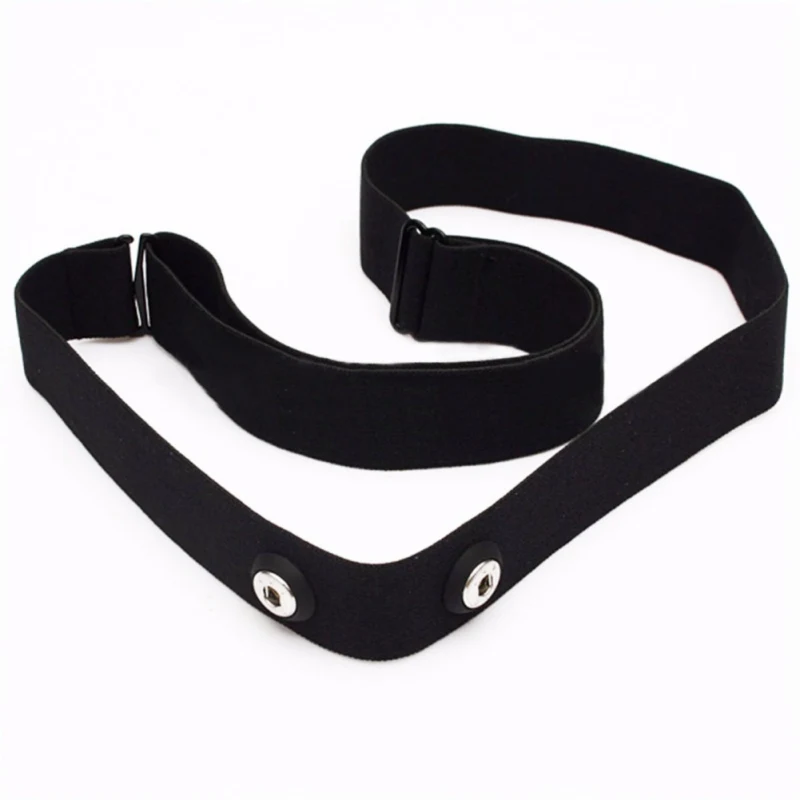 Outdoor Elastic Chest Mount Belt Strap Bands Adjustable Sport Heart Rate Monitor Fitness Equipment For Body Building