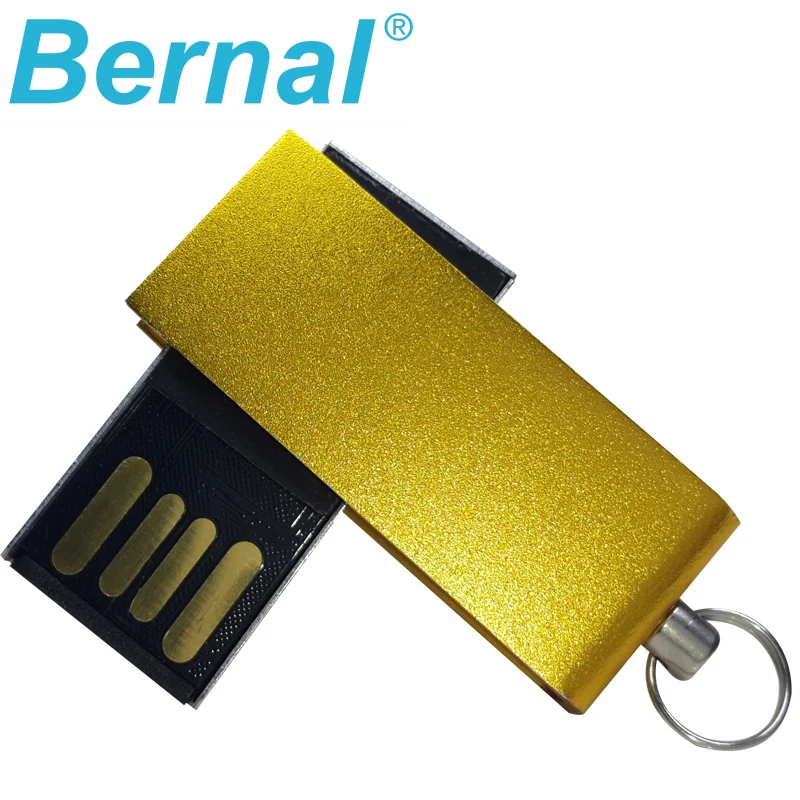 Bernal USB ручка накопитель 64 ГБ мини usb флэш 4 8 16 32 водонепроницаемый поворотный