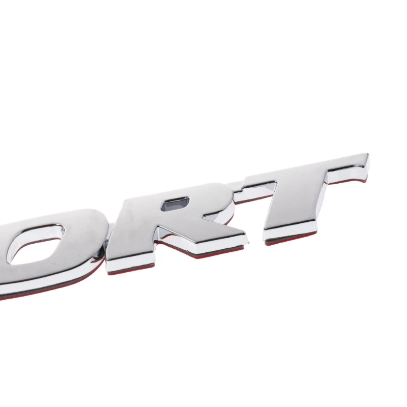 Автомобильный стиль 3D спортивная эмблема значок на дверь Наклейка ABS хромированная наклейка Univesal