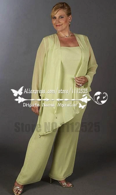 AMP1119 nonna della sposa abito pantaloni con il rivestimento più il  formato vestito per la madre 24 w 26 w 28 w|suit back neck designs|suit  corsetsuit with no tie - AliExpress