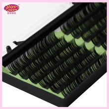 10 лотков поддельные ресницы натуральные накладные 12 линий ресницы толстые Одиночная ресница ручной работы инструменты для макияжа