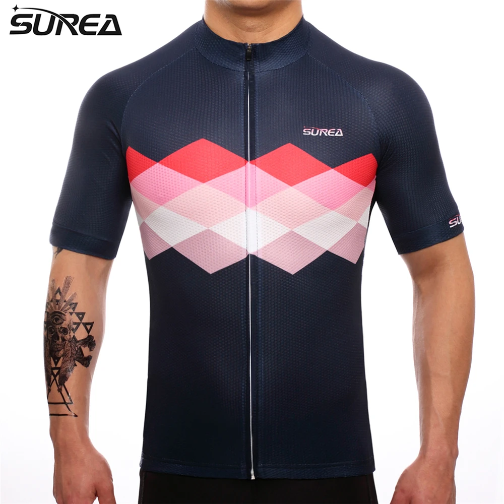SUREA Brand 100 Polyester Cycling Jersey Mountain Bicycle Clothing