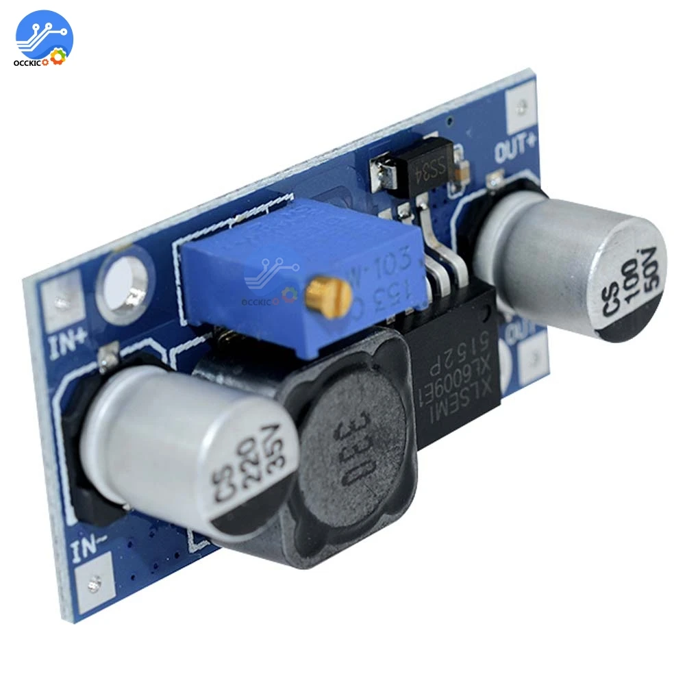 1 шт. регулируемый Повышающий Модуль преобразователя мощности XL6009|module|module xl6009module