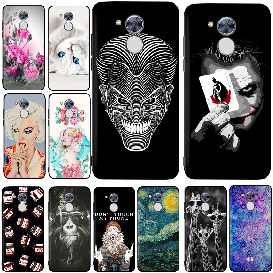 Оригинальный чехол для телефона Huawei Honor 6a 3D мягкий прозрачный силиконовый задняя