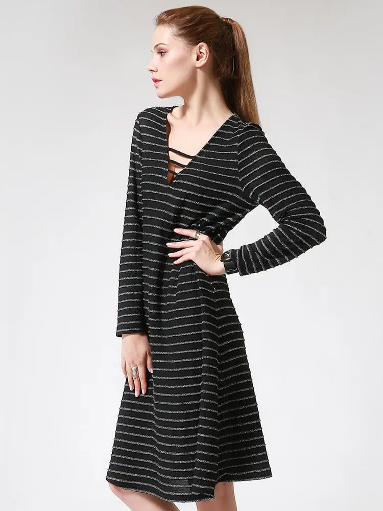 full_sleeve_striped_criss_dress (4)