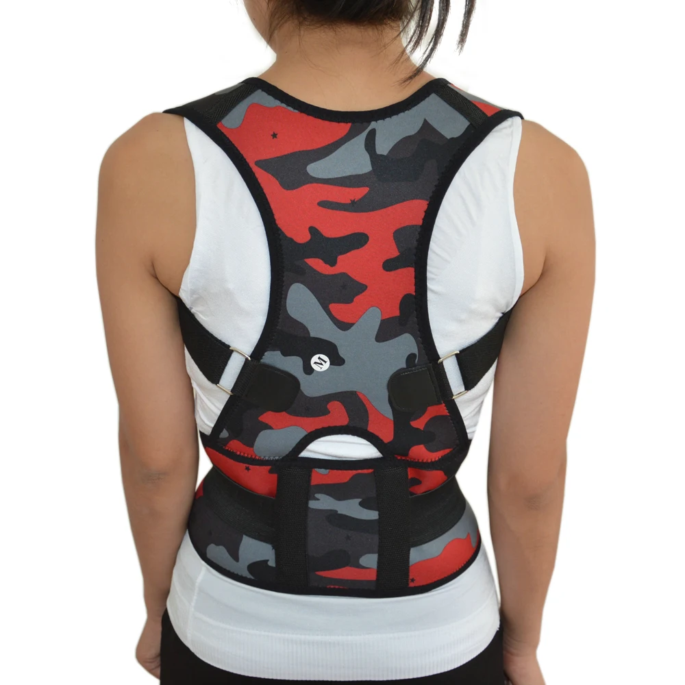 

1 Pcs Camouflage Posture Corrector Brace Shoulder Back Support Belt for Men Women Braces & Supports Belt Shoulder Posture
