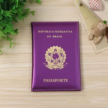 

Cute Brazil Passport Cover Passport Holder Protection Case High Quality Fashion Brazil Travel Women Pu Leather Case For Passport