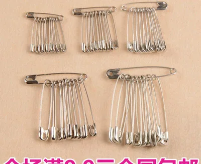 

100pcs snap jewelry hang tag safety pins hijab brooch findings kilt pin needles shawl scarf garment charm tassles clasps hooks