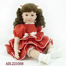 Модные силикона Reborn Baby куклы сопровождать Спящая ручной работы реалистичные милой принцессы малыша Кукла Малыш Рождественский подарок на год