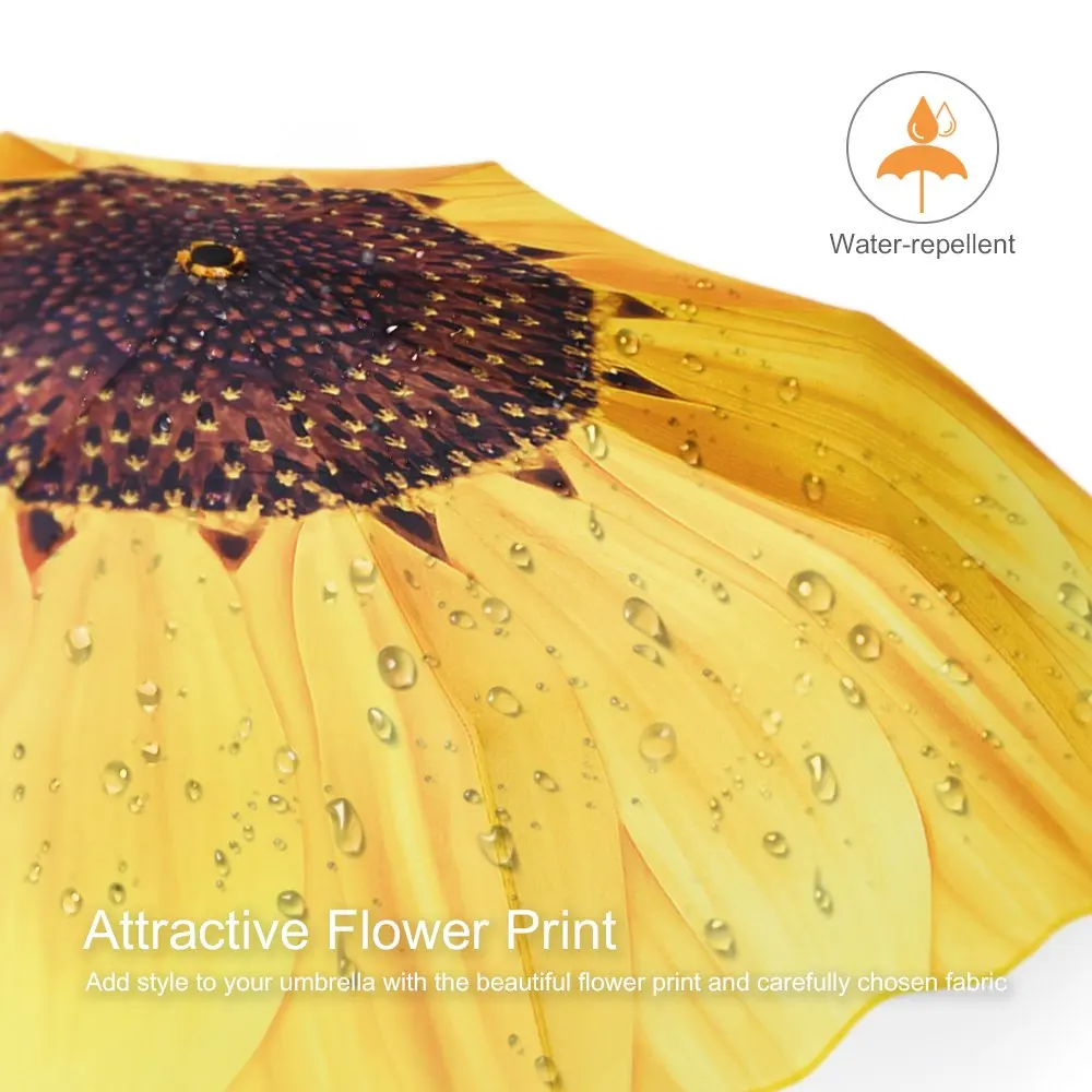 Зонты ветрозащитные компактные складные зонты с противоскользящим прорезиненным захватом для бизнеса и путешествий или летних свадебных подарков