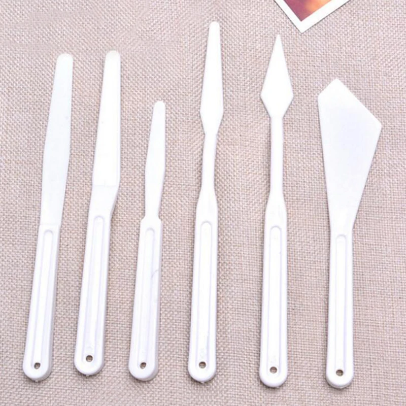 

6 Lots 6Pcs/Lot Clay Sculpture Figurine artistic fatlute ceramic Plastics Playdough Tool Ceramic Pottery Ceramics Craft Tool