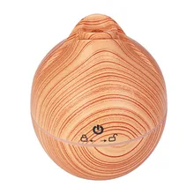 Увлажнитель ароматерапия машина бытовой Креативный цветочный бутон увлажнитель красивый рисунок древесины увлажнитель воздуха