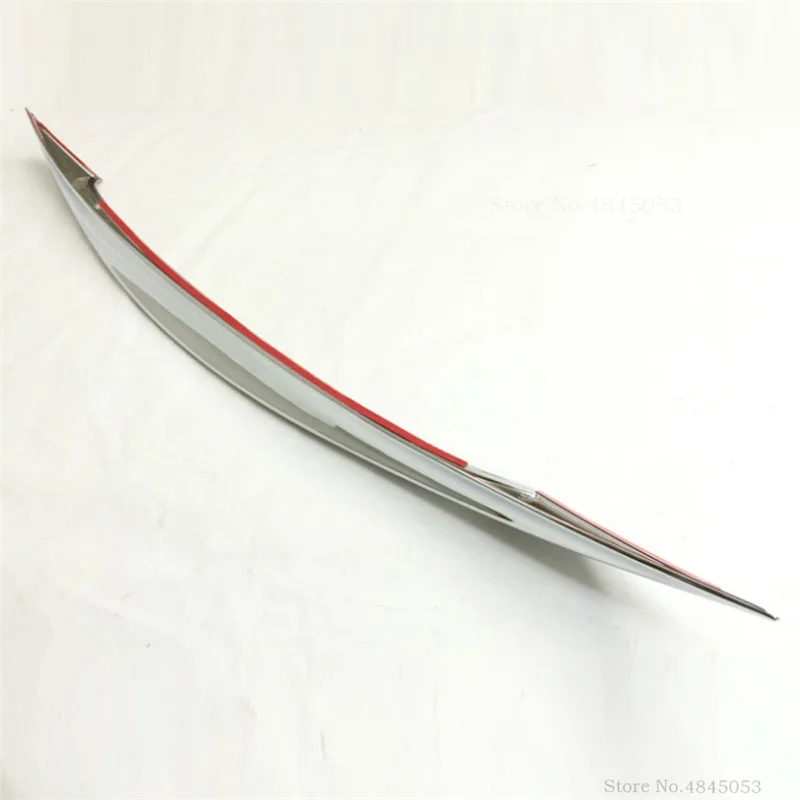 Car-Carbon-Fiber-Spoiler-Rear-Trunk-Tail-Gate-Cover-Trim-Lid-Bezel-HATCH-DOOR-Trim-Auto