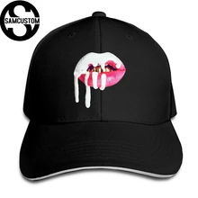 SAMCUSTOM Всесезонная универсальная Повседневная Кепка летний капюшон креативные Сексуальные Губы 3D печать козырьки сэндвич Кепка