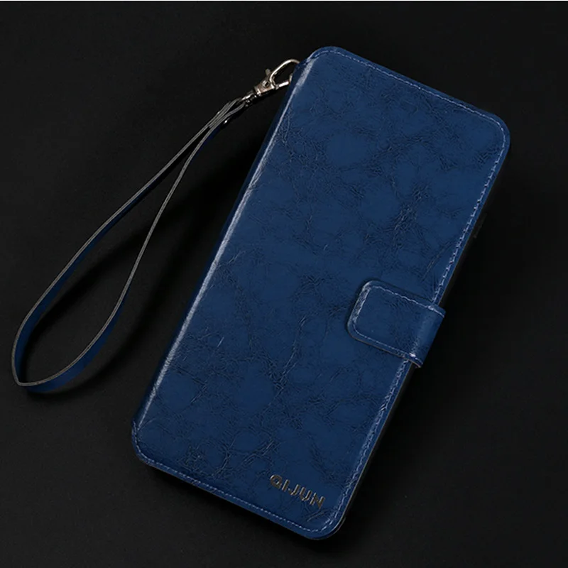 Роскошные Чехлы для Xiao mi Black Shark POCOPHONE F1 mi Note 2 3 чехол для телефона кошелек из искусственной кожи откидная крышка сумка чехол-подставка - Цвет: Navy Blue