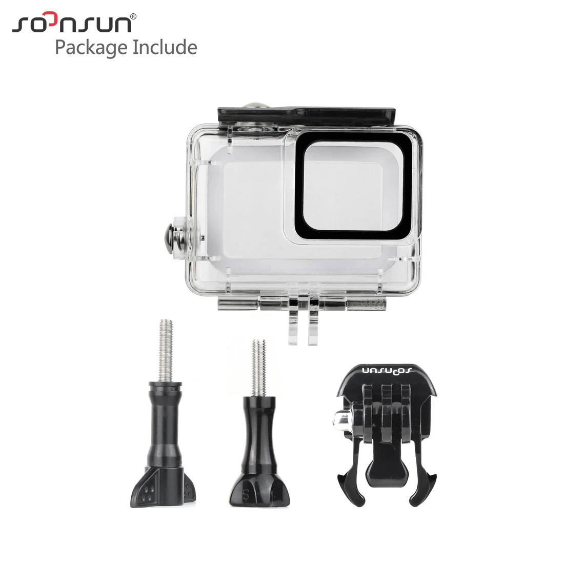 Водонепроницаемый чехол SOONSUN 45 м для подводной съемки защитный GoPro Hero 7