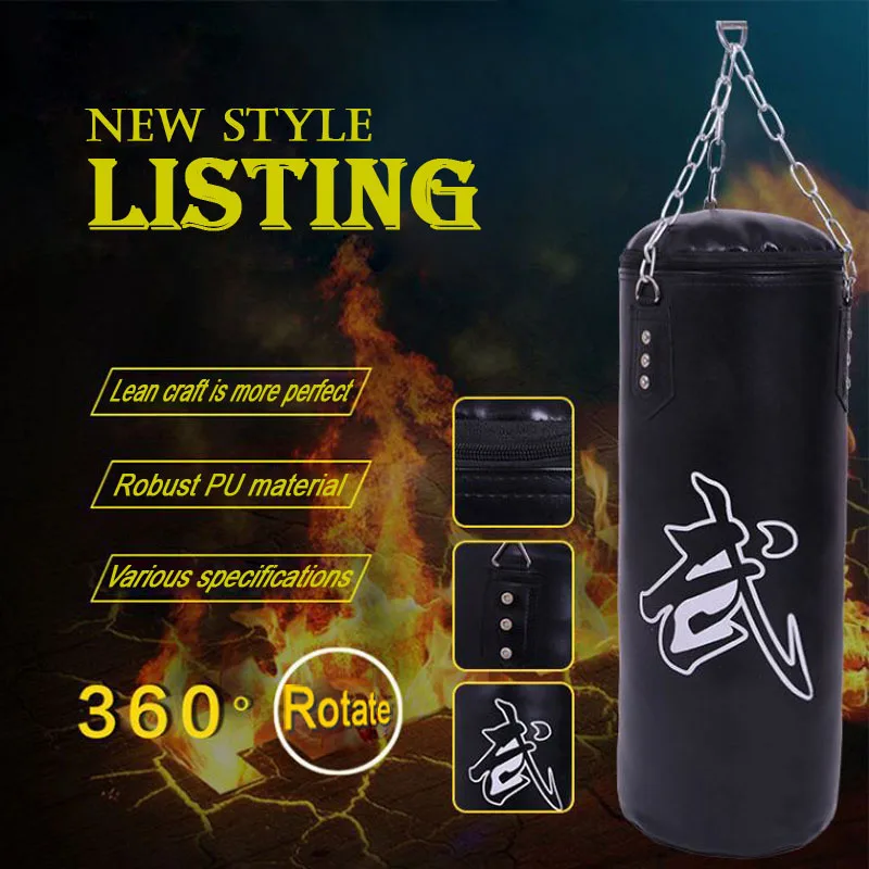 Saco de areia de boxe oco de