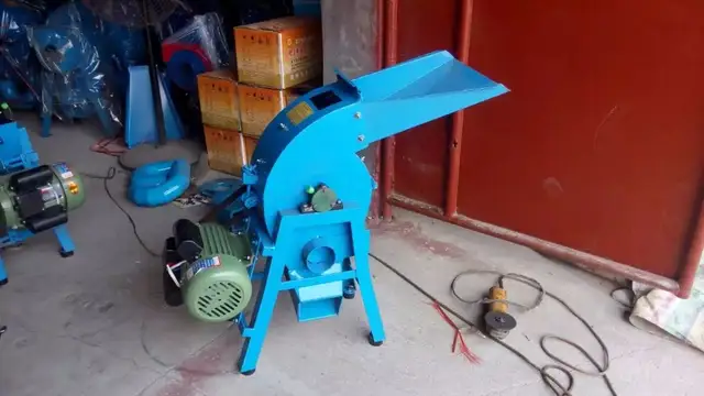 With Motor Fodder Feed Crusher Maize Corn Grinding Machine In Food