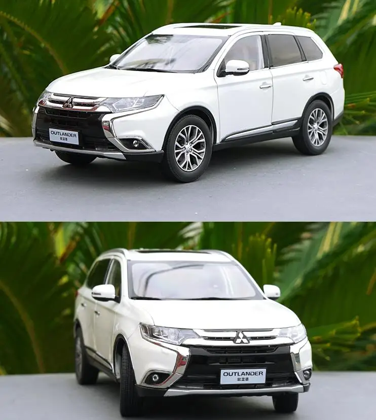 1:18 OUTLANDER SUV передовая модель автомобиля из сплава, литая металлическая модель игрушечного автомобиля, высококачественная коллекционная модель