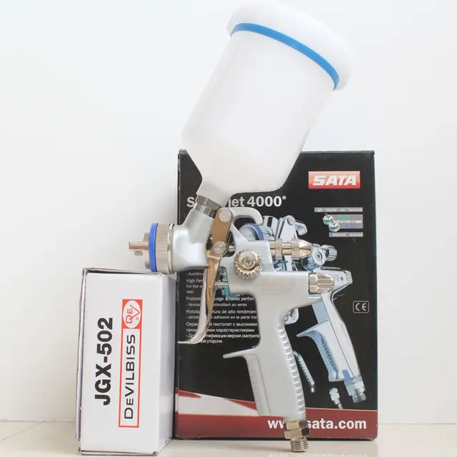 sata 4000b 1.3mm auto spray paint airbrush gun hvlp spray guns iwata