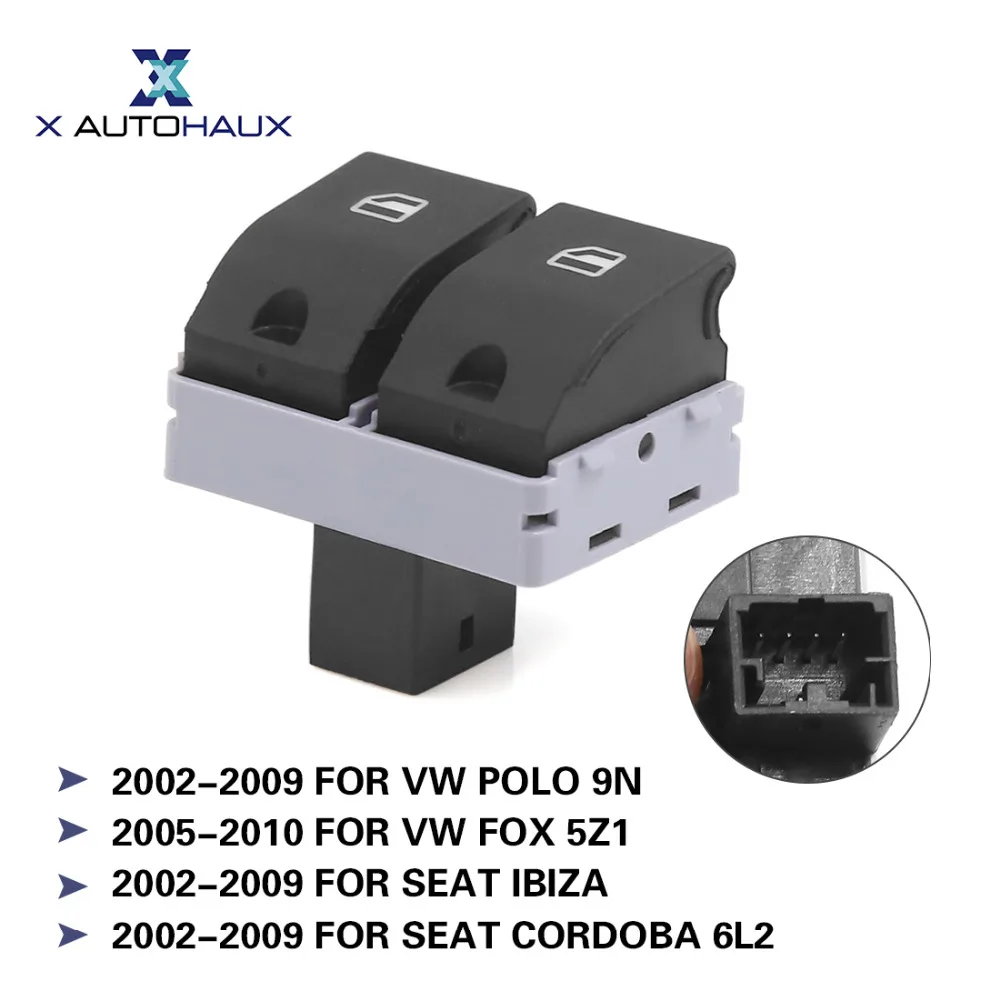 X AUTOHAUX Front Left Right Electric Power Window Master Switch 6Q0 959