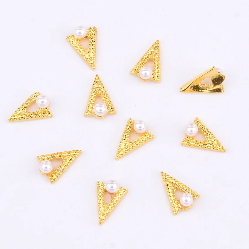 10pcs 3d nail gem Satr rainbow stones nails decoration Satrfish flower pearl designs nailart rhinestones crystal jewelry Y1216