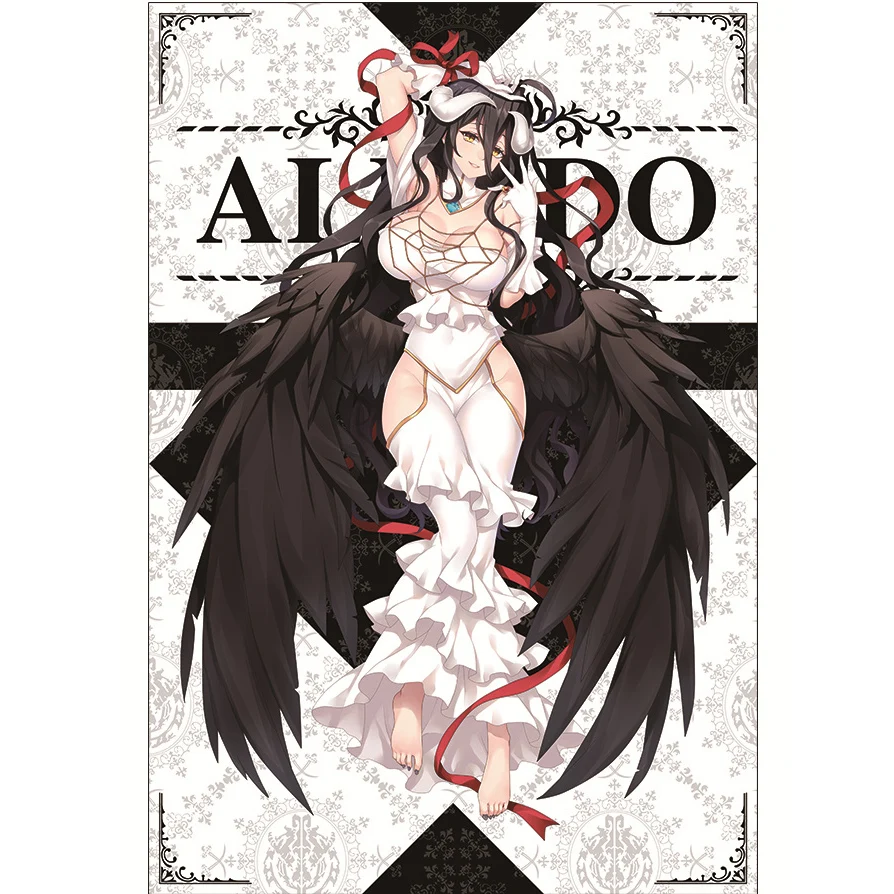 Новый дизайн 150x200 см фланелевое одеяло из аниме Властелин альбедо|designer blanket|anime