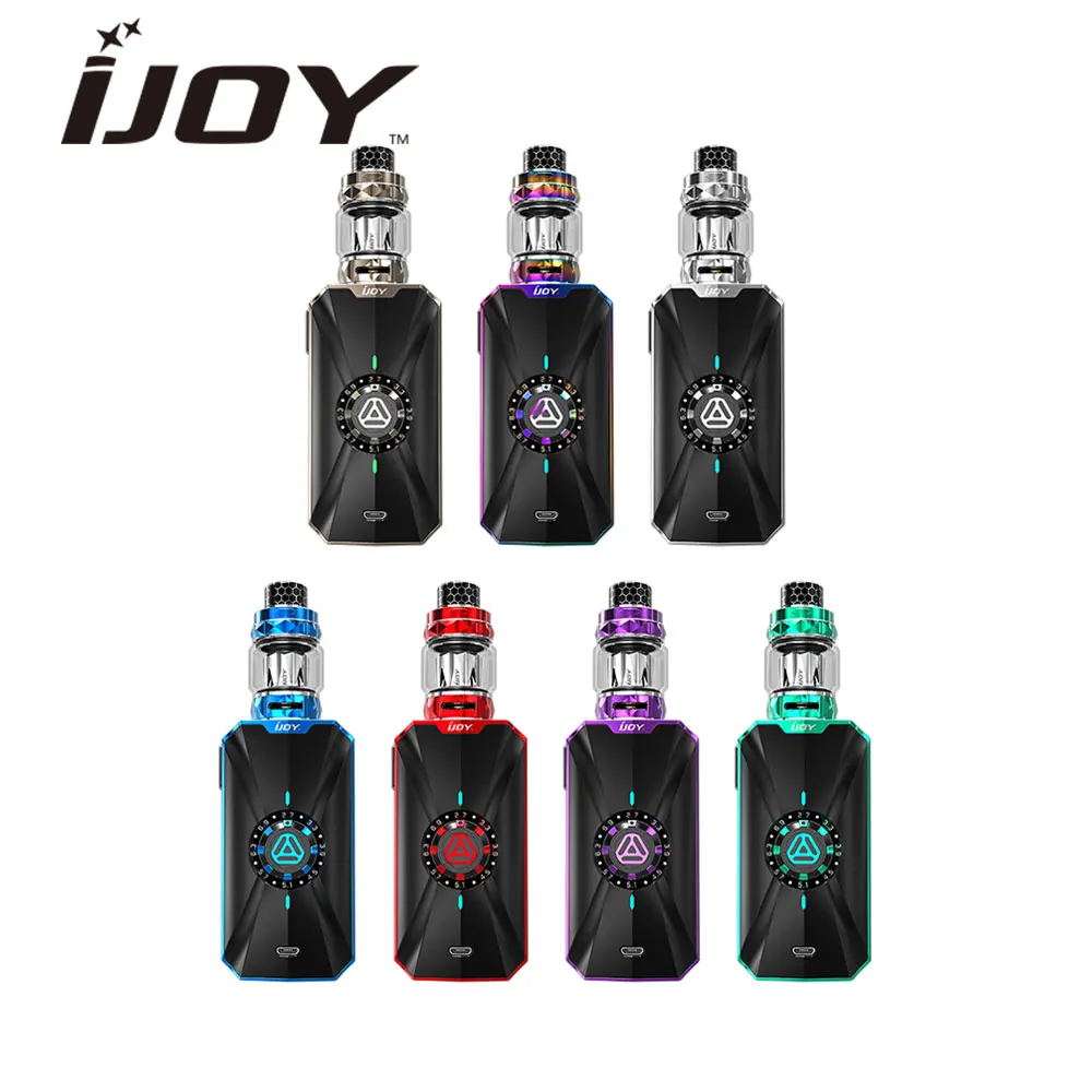

Original IJOY ZENITH 3 KIT 360W Box Mod with 5.5ml/4ml Diamond Subohm Tank Electronic Cigarettes Vape Kit vs Avenger/Captain