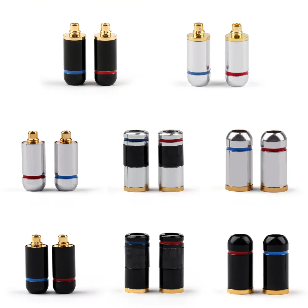 

Areyourshop Earphone DIY Pin Plug Jack Connector For MMCX UE900 SE535 SE215 W10 W20 W30 BS Wholesale Connector Plug Jack