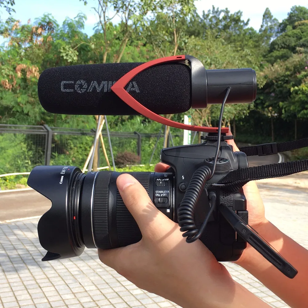 Comica CVM-V30 Shotgun On-Camera Microphone