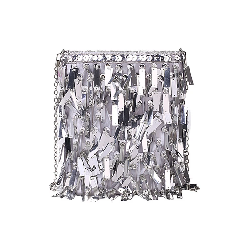 High Quality Women Bag Bling Sequin Handmade Design Handbag 2019 Fashion Ladies All-match Shoulder Crossbody Bag Evening Clutch High Quality Women Bag Bling Sequin Handmade Design Handbag 2019 Fashion Ladies All-match Shoulder Crossbody Bag Evening Clutch