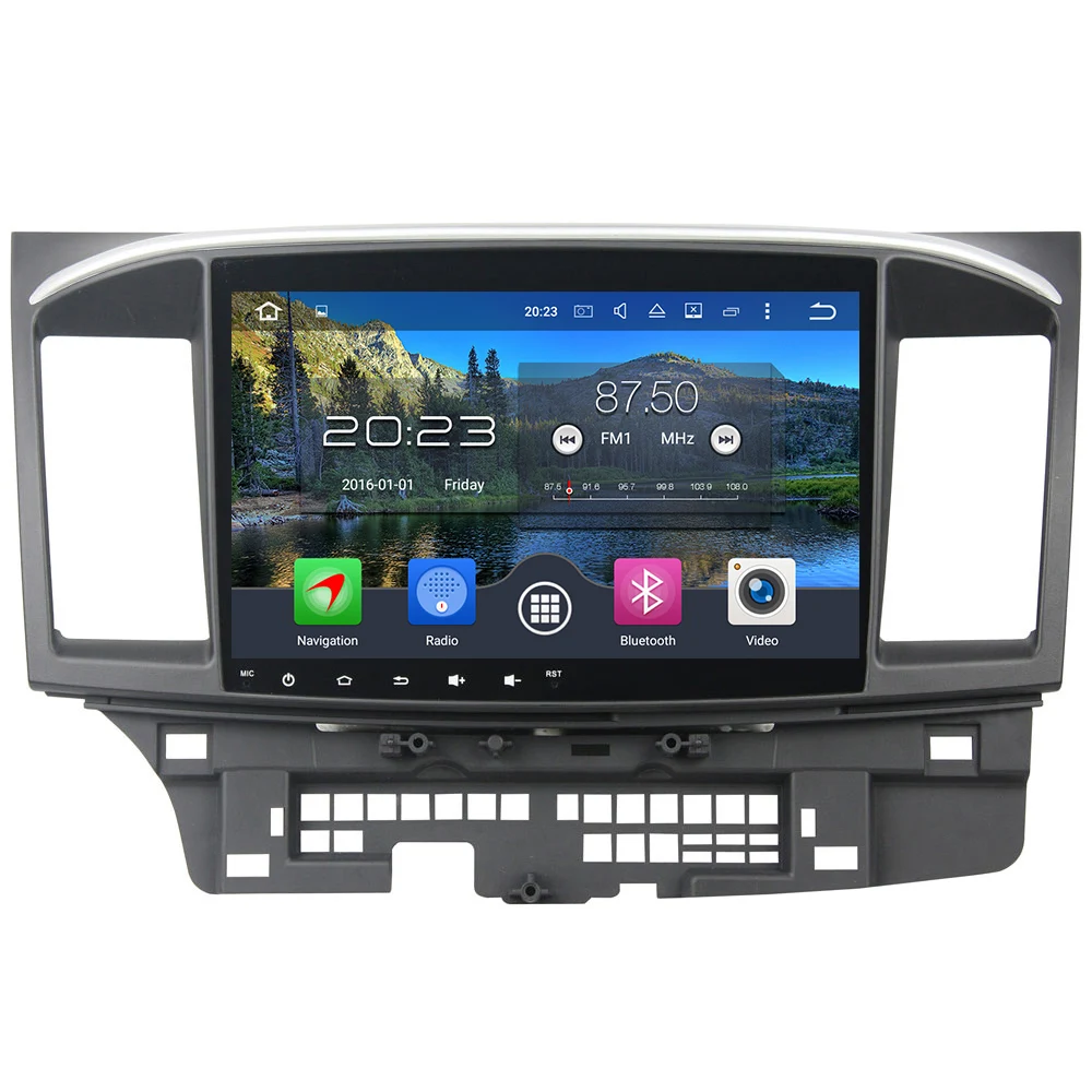 

4GB RAM 32GB ROM Android 6.0.1 Octa Core 12V Bluetooth Car Stereo FM Radio MP3 Audio Player For Mitsubishi Lancer 2006-2015