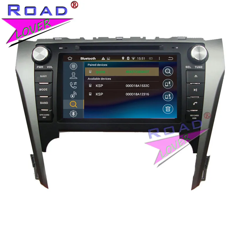 Discount Roadlover Android 9.0 Car Multimedia DVD Player Autoradio For Toyota Camry 2012- Stereo GPS Navigation Magnitol Doubel Din Audio 3