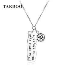 Tardoo Original 925 Sterling Silver Necklaces for Women Together Is The Best To Be Statement Necklaces Brand Fine Jewelry